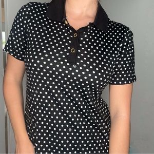 Women’s polo shirt, michael kors, office, business, casual style